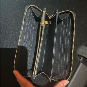 Louis Vuitton Black Clemence Wallet